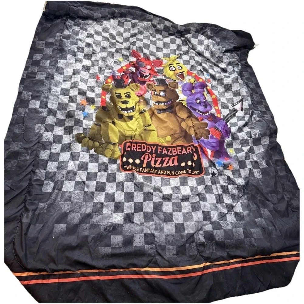 Freddy Fazbears Pizza FNAF Five Nights At Freddys Twin Size Comforter